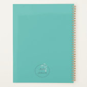 Funny Gotta Get Organized Checklist Green Planner Planer (Rückseite)