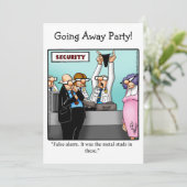 Funny Goway Party Einladungen (Stehend Vorderseite)