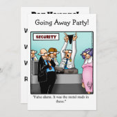 Funny Goway Party Einladungen (Vorne/Hinten)