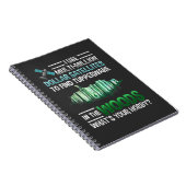 Funny GPS Geocache Wood Outdoor Geocaching Notizblock (Rechte Seite)