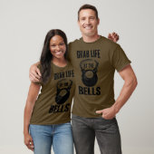 Funny Grab Life by Bells Coole Kettlebell Männer T-Shirt (Unisex)