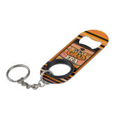 Funny Grad Era Personalisierte Initials Monogram Mini Flaschenöffner (Vorderseite Schrägansicht)