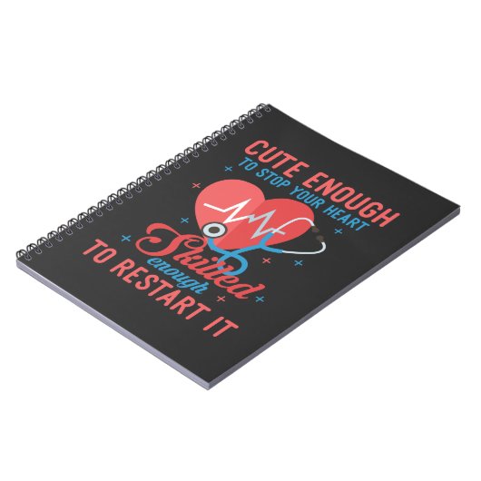 Funny Graduated Registered Nurse Student Nursing Notizblock (Linke Seite)