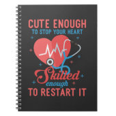 Funny Graduated Registered Nurse Student Nursing Notizblock (Vorderseite)