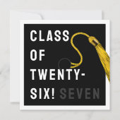 Funny Graduation 2026 Karte (Vorderseite)