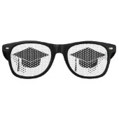 Funny Graduation Cap Mortarboard Partybrille (Vorderseite)