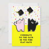 Funny Graduation Party Einladung (Vorderseite)