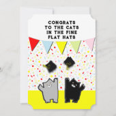 Funny Graduation Party lädt ein Einladung (Vorderseite)