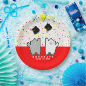 Funny Graduation Party Pappteller (Party)