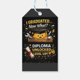 Funny Graduation Shirt – I Graduated Now What Geschenkanhänger