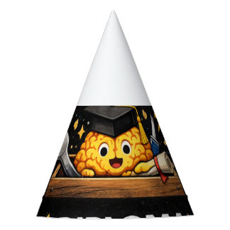 Funny Graduation Shirt – I Graduated Now What Partyhütchen