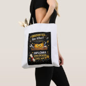Funny Graduation Shirt – I Graduated Now What Tasche (Von Nahem)