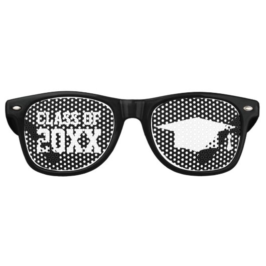 Funny Graduierungsparty Schattierungen Student Sonnenbrille (Vorderseite)