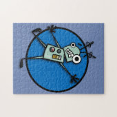 FUNNY GRAFIK-ROBOTER DARSTELLUNG DER VERTIKALEN PU PUZZLE (Horizontal)