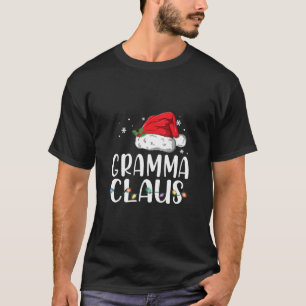 Funny Gramma Claus Weihnachten T - Shirt Pajamas S