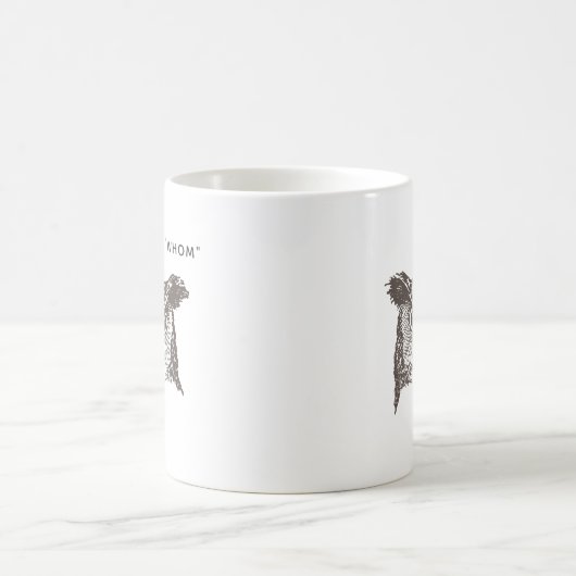 Funny Grammar Kaffeetasse (Mittel)