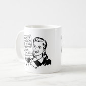 Funny Grammar Nerd | Praktizieren eines sicheren T Kaffeetasse (Vorderseite Links)