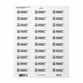 Funny Grammar Owl Cartoon für Writer & Word Nerd (Vorne)