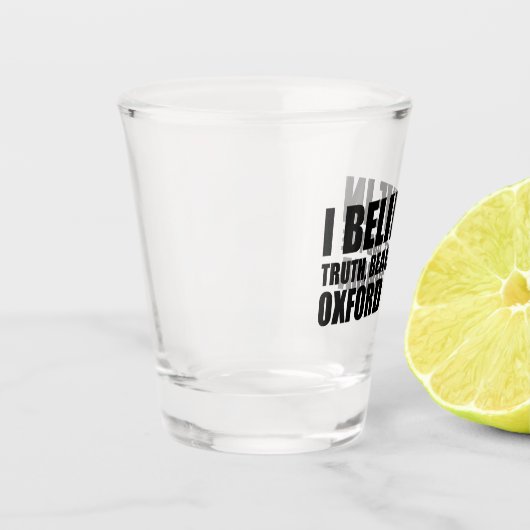 Funny Grammar | Oxford Comma Schnapsglas (Links)