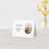 Funny Grammar Police Geburtstag Karte (Gelbe Blume)