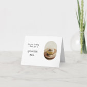 Funny Grammar Police Geburtstag Karte (Vorderseite)