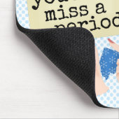 Funny Grammar Retro Spaß| Praktische Sicherheit im Mousepad (Ecke)