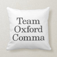 Funny Grammar Spaß Quote Team Oxford Comma