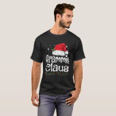 Funny Grammie Claus Weihnachts-T - Shirt Pajamas S (Vorne ganz)