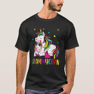 Funny Grammycorn Unicorn Kostüm Grammy Mama Mutter T-Shirt