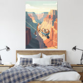 Funny Grand Canyon Leinwanddruck (Insitu (Schlafzimmer))