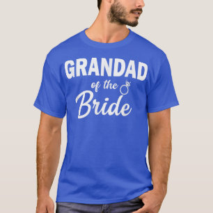 Funny Grandad der Bride Coordinating Wedding Pa T-Shirt