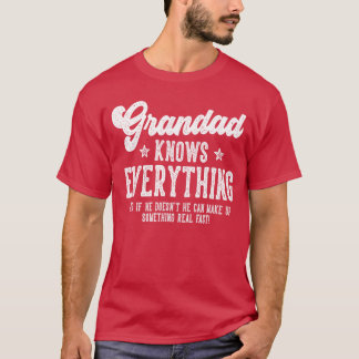 Funny Grandad Gag Gifts for Birthday Fathers Day G T-Shirt