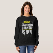 Funny Grandad Geschenk - Keine Angst Grandad ist h Sweatshirt (Vorne ganz)