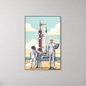 Funny Grandad Leinwanddruck (Vorderseite)