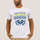 Funny Grandad pickleball T-Shirt (Vorderseite)