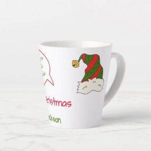 Funny Grandchild Foto in Weihnachten Weihnachten W Milchtasse