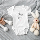 Funny Grandma Has Waited a Long Time Baby Strampler