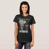 Funny Grandmas Autism Awareness Tshirt For Women. (Vorne ganz)