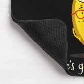 Funny Grandmother World's Nana Banana Pun Mousepad (Ecke)