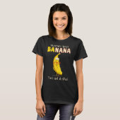 Funny Grandmother World's Nana Banana Pun T-Shirt (Vorne ganz)