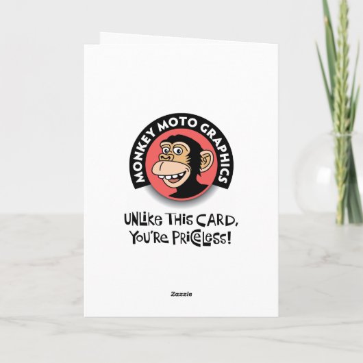 Funny Grandpa Birthday Karte (Rückseite)