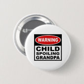 Funny Grandpa Button (Vorne & Hinten)