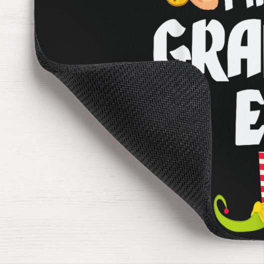 Funny Grandpa Elf Matching Family Group Pj Christm Mousepad (Ecke)