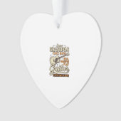 Funny Grandpa Guitar Vintage Engraving Shirt Desig Ornament (Vorderseite)