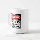 Funny Grandpa Kaffeetasse (Vorderseite Links)