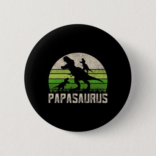 Funny Grandpa Shirts Daddy Funny Vathers Day Gesch Button (Vorderseite)