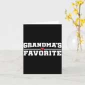Funny Grandparent Favorite Granhild Karte (Gelbe Blume)
