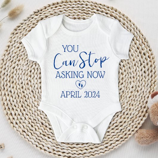 Funny Grandparent Pregnancy Ankündigung Baby Strampler