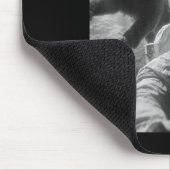 Funny Graphic Cat Astronaut Selfie Funny Mousepad (Ecke)