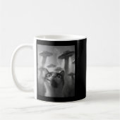 Funny Graphic Cat Gangster Funny _1 Kaffeetasse (Links)